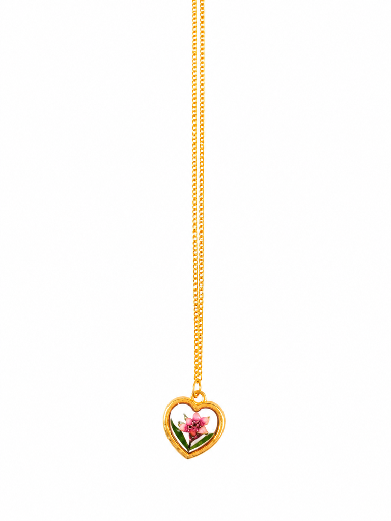 The Eternal Blossom Heart Necklace